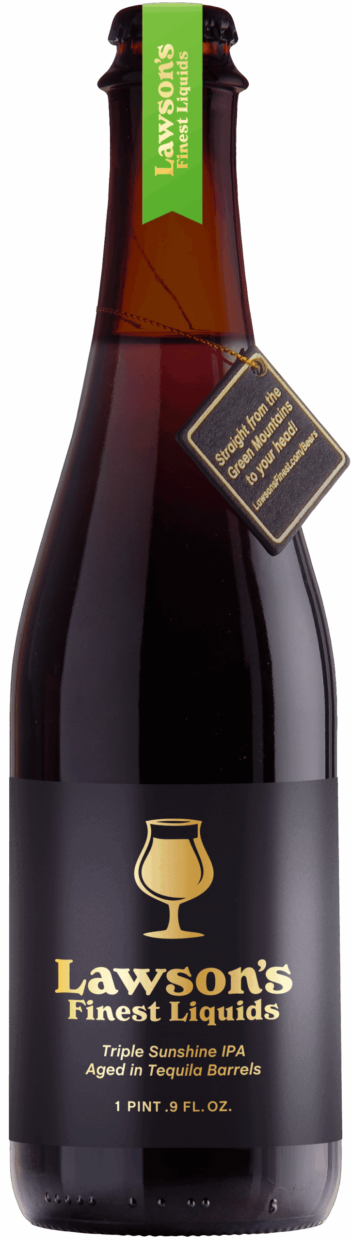 Lawsons Triple Sunshine IPA Aged in Tequila Barrels beer