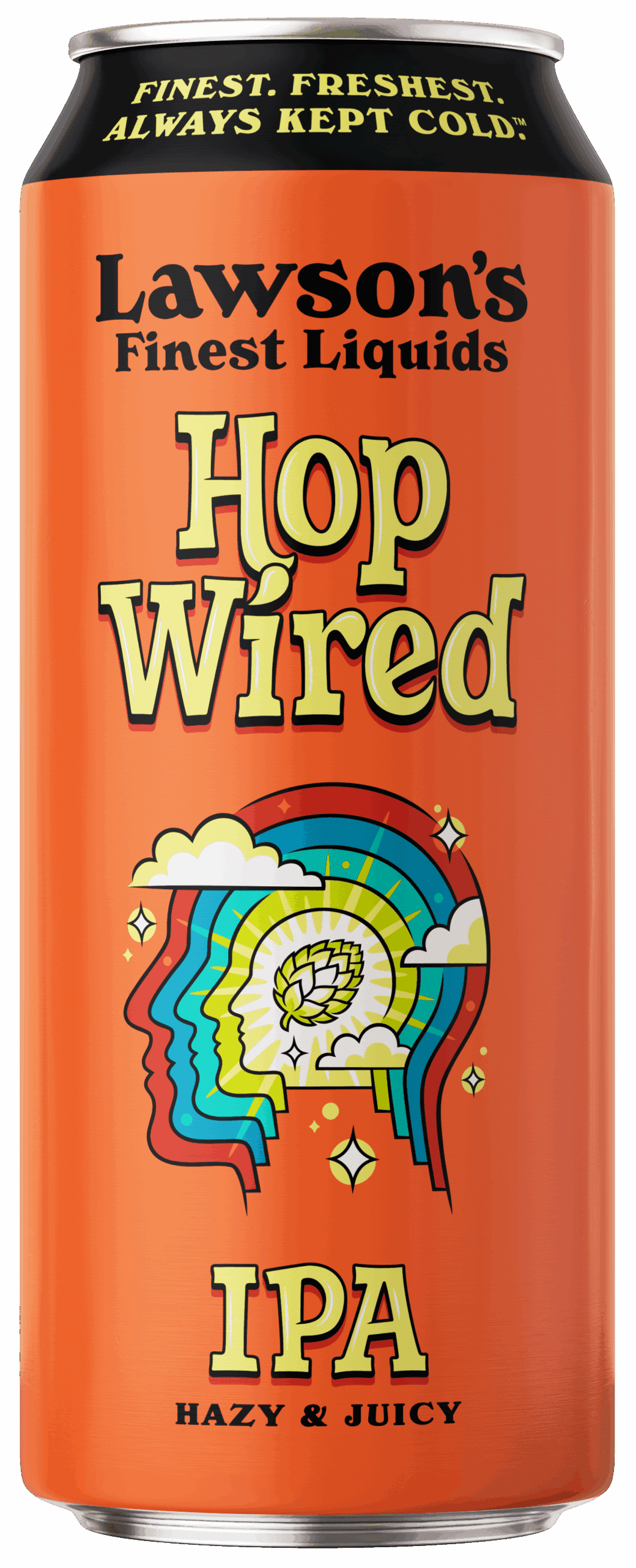Lawson's Hop Wired beer can