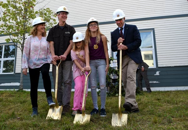 Lawson's Waitsfield, VT ground breaking