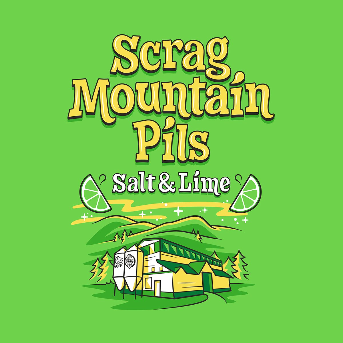 Scrag Mountain Pils - Sale & Lime